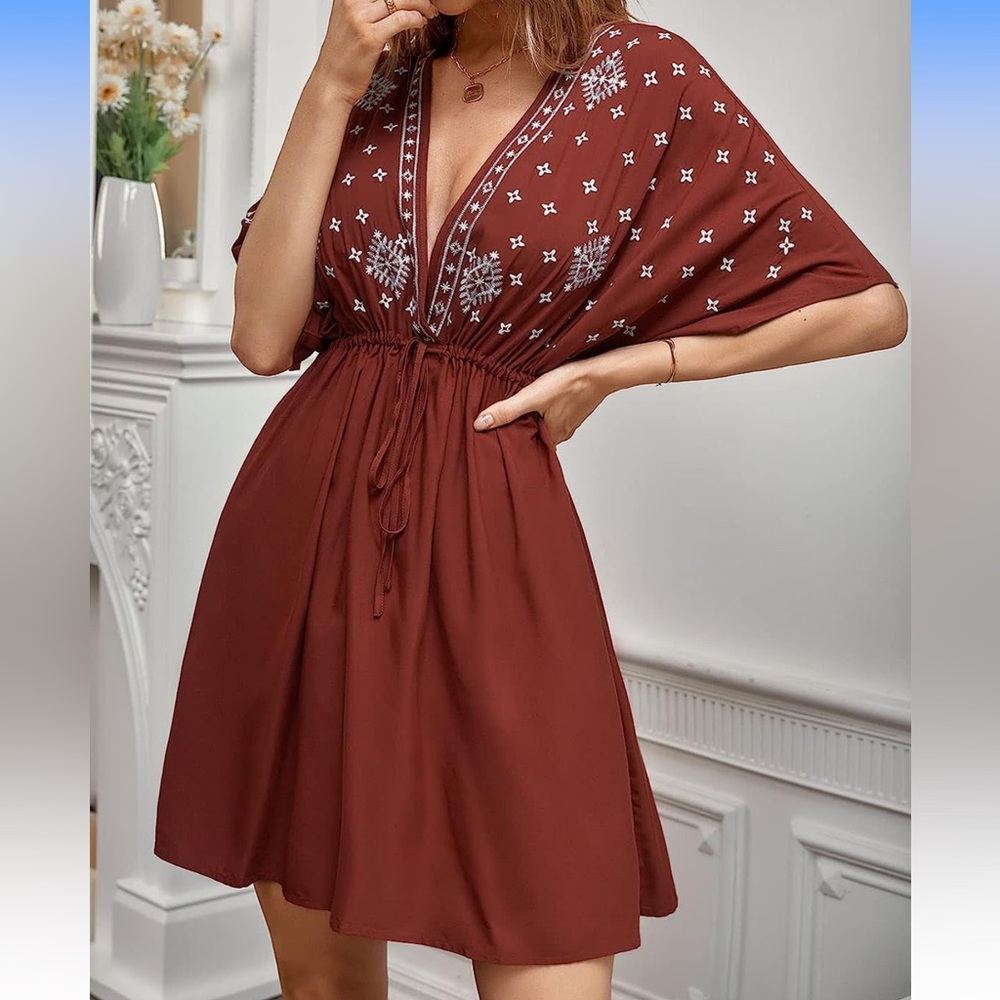 Cupshe dress/ swim cover